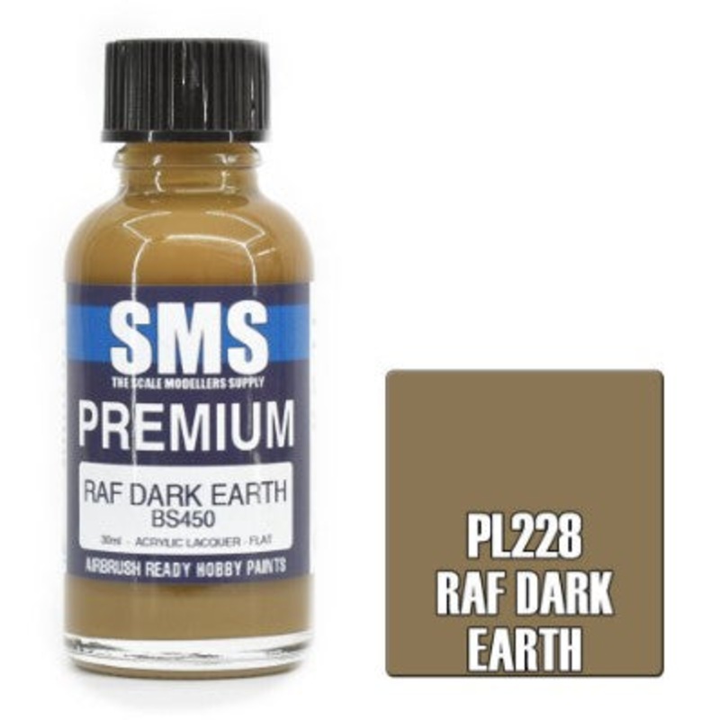 SMS Premium Lacquer – PL228 RAF Dark Earth – BS450