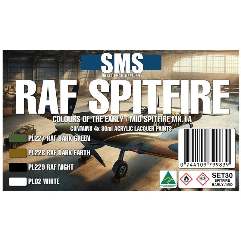 SMS RAF Spitfire Early / Mid Mk.1A
