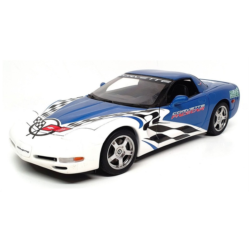 UT Models 1/18 Scale 19723U – Chevrolet Corvette Pace Car – Blue/White