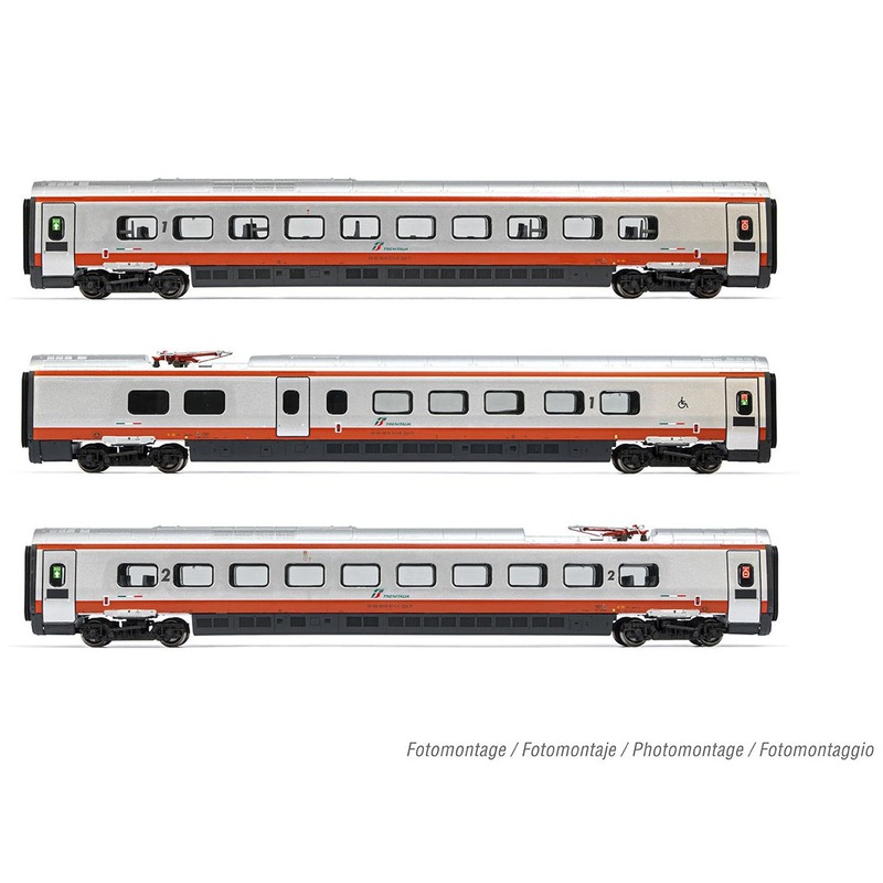 Passenger car set Frecciargento FS Ep.VI 3-piece