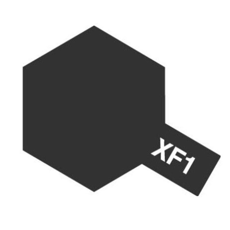 Tamiya Acrylic Paint XF-1 Flat Black