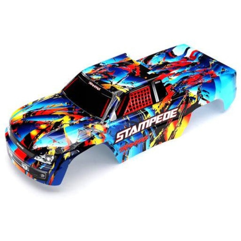 Traxxas Body, Stampede, Rock n’ Roll (painted, decals applied) TRA3648