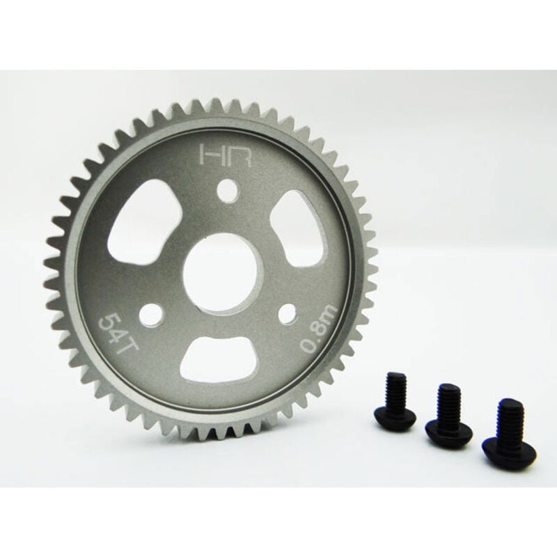 Aluminum Slipper Spur Gear 54T 0.8M 32P: Traxxas 4X4 HRASLF254T