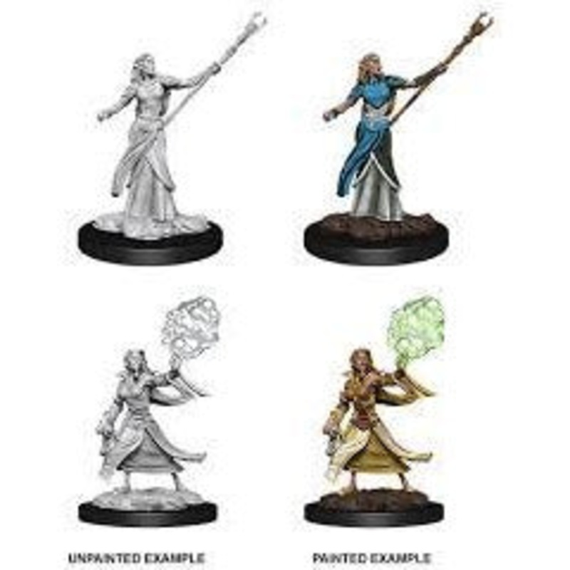 D&D Unpainted Mini – Elf Female Cleric 73835