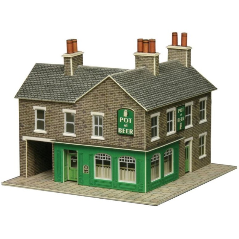 Metcalfe PN117 Corner Shop & Pub – Stone