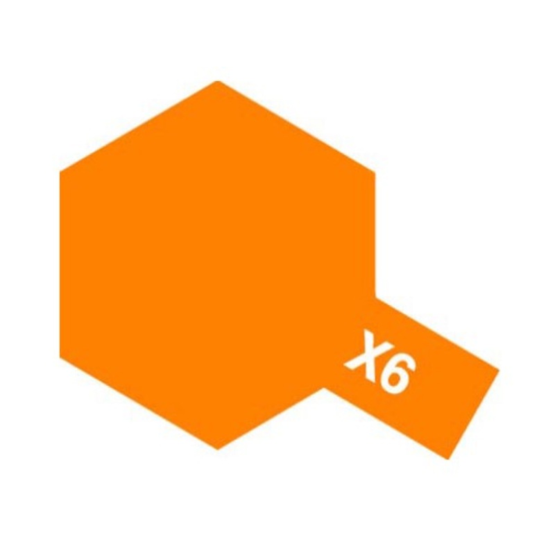 Tamiya Acrylic Paint X-6 Orange