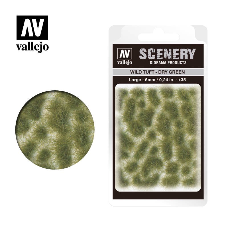 Vallejo Wild Tuft Dry Green – Large SC415