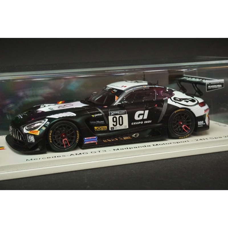 1:43 SPARK SB388 Mercedes AMG GT3 Madpanda Motorsport SPA 24h 2020 #90 model car