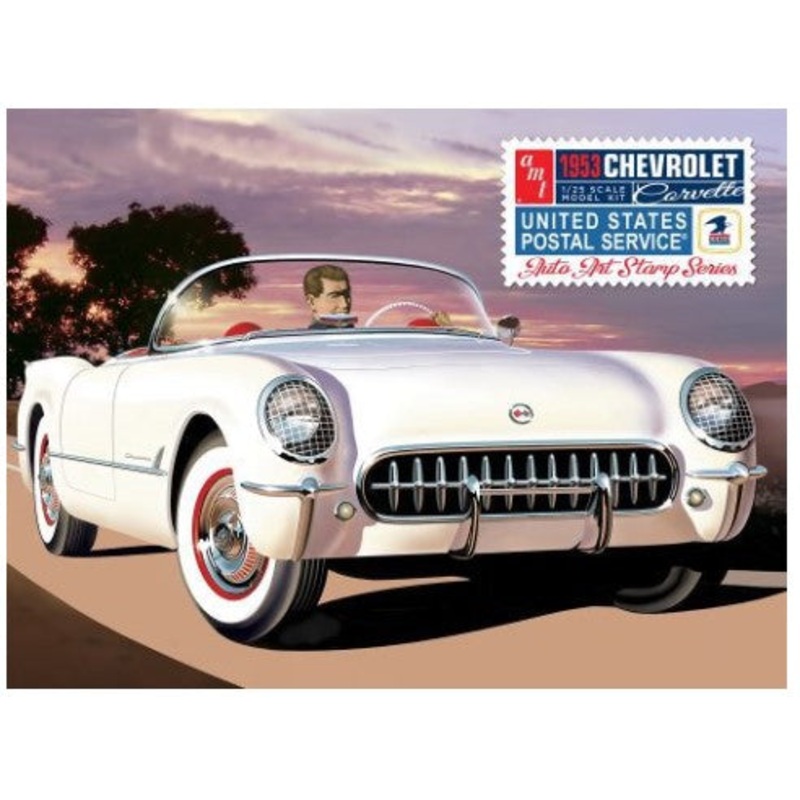 AMT 1953 Chevy Corvette (USPS Stamp Series)