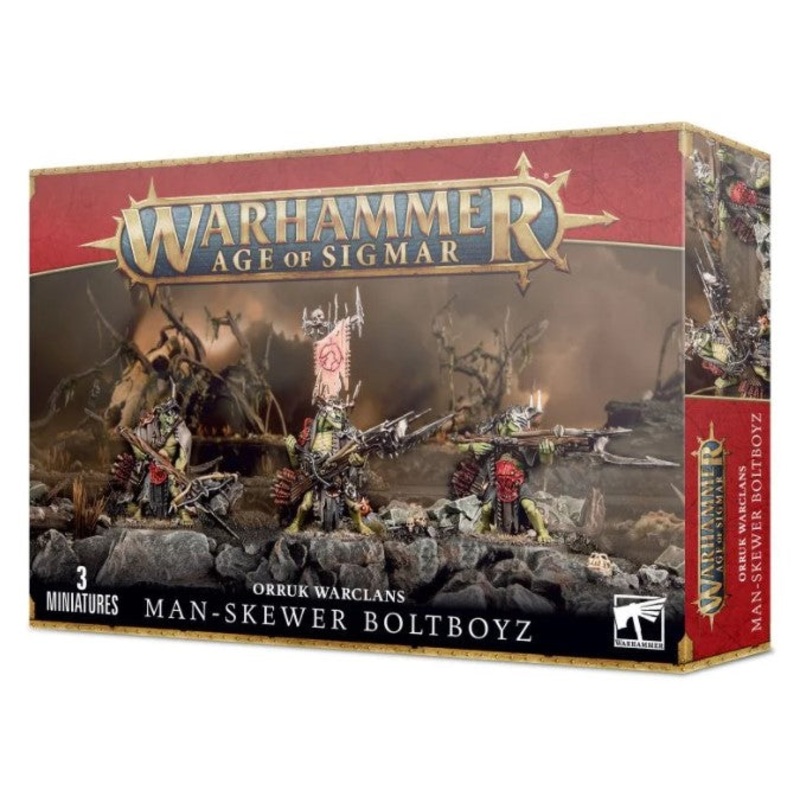 Orruk Warclans: Man-Skewer Boltboyz