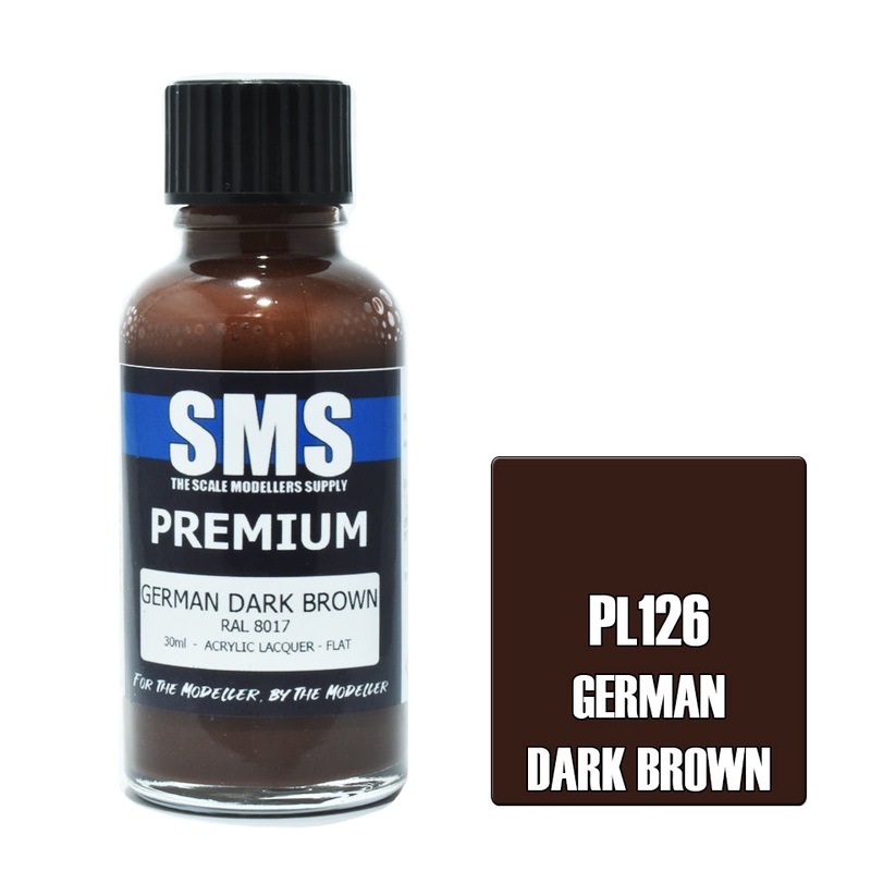 SMS Premium Lacquer – PL126 German Dark Brown