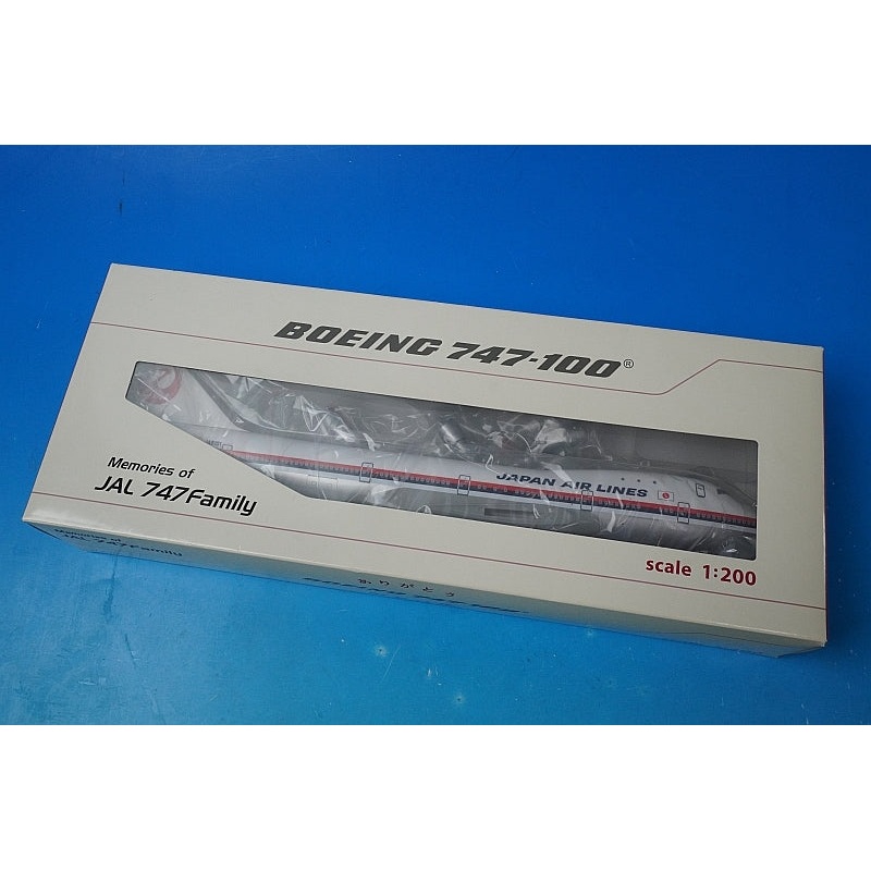 1:200 B747-100 JAL Old Tsurumaru Paint JA8101 BJQ1033 JALUX airplane model