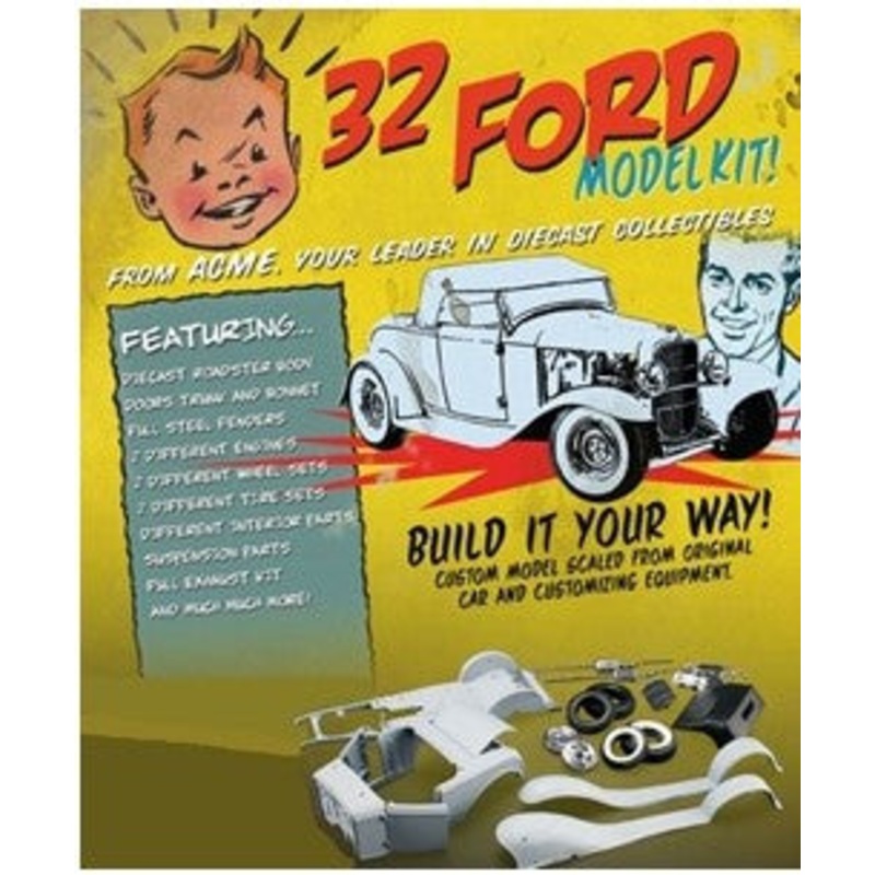 ACME 32 Ford Roadster Diecast Kit