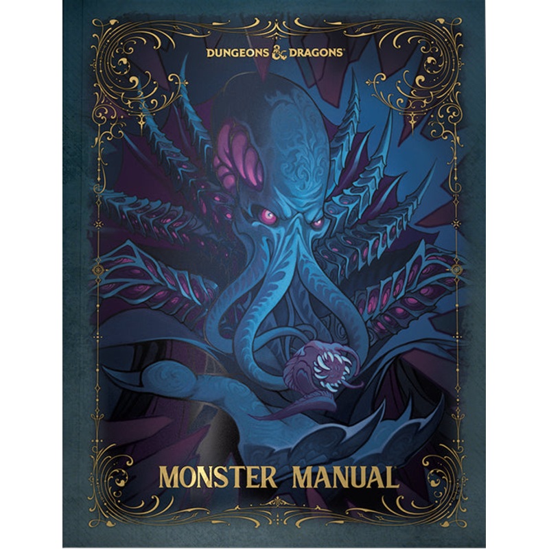 D&D 2024 Monster Manual Alt Cover