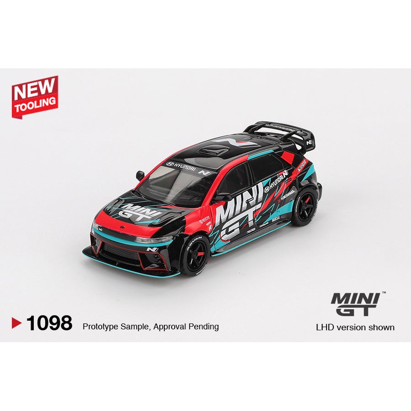 (PRE-ORDER) MINI GT 1:64 Hyundai Ioniq 5N MINI GT RS-01T 2025 Tokyo Auto Salon MGT01098-L