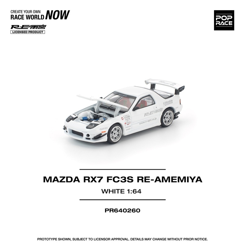 (PRE-ORDER) Pop Race 1:64 Mazda RX-7 FD3S RE-AMIMEYA