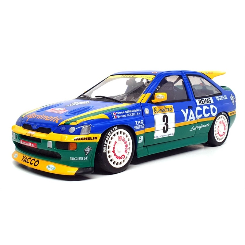 UT Models 1/18 Scale DC21823X – Ford Escort RS Cosworth – #3 Monte Carlo 1996