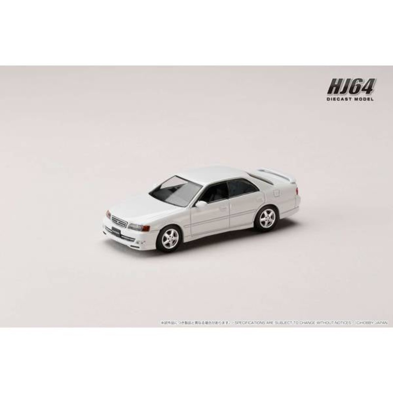 [ Back-order ] Hobby Japan HJ642072W 1:64 Toyota CHASER TOURER V JZX100 1998SUPER WHITE II Diecast model car