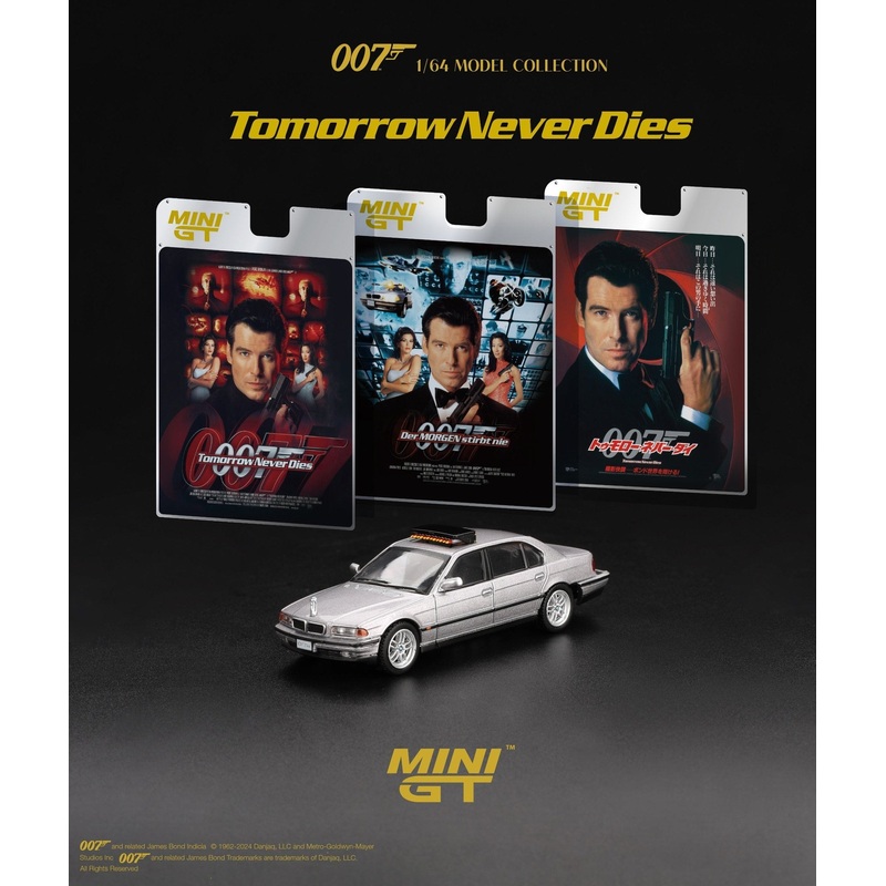 (PRE-ORDER) MINI GT 1:64 BMW 750IL Tomorrow Never Dies MGT00902-007E