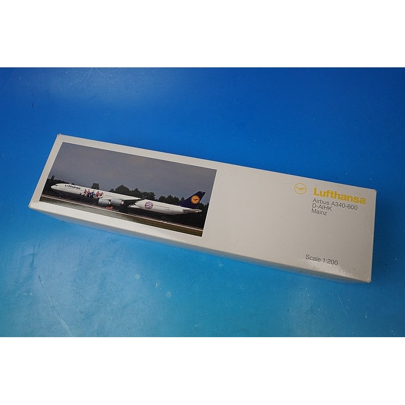 1:200 A340-600 Lufthansa FC Bayern Munich D-AIHK LH49 LIMOX airplane model