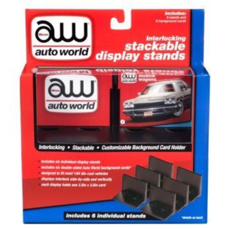 Auto World Stacking Display Stand (6 Pack) – AWDC017/12