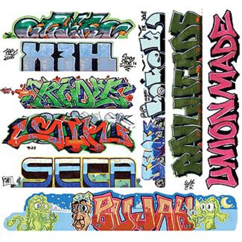 Blair Line Graffiti Decals Mega Set #11