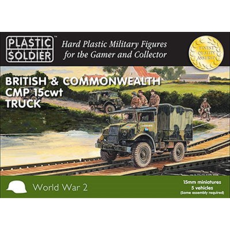 British & Commonwealth CMP 15cwt Truck by Plastic Soldier