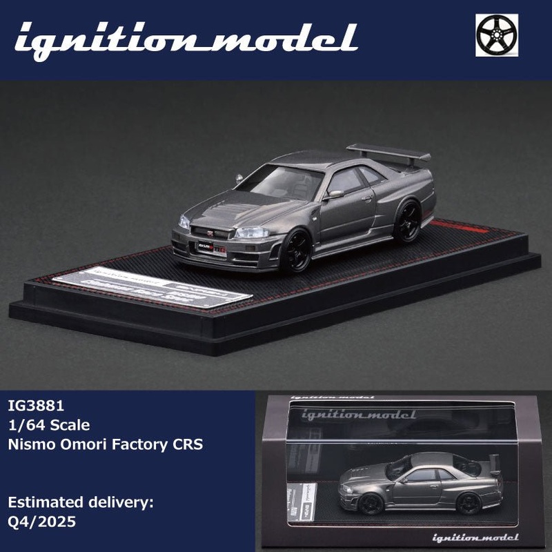 (PRE-ORDER) Ignition Model 1:64 Nismo R34 GT-R Nismo Omori Factory CRS