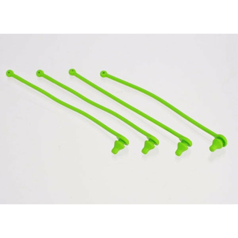 TRA5753 Body Clip Retainer, Green (4): Spartan