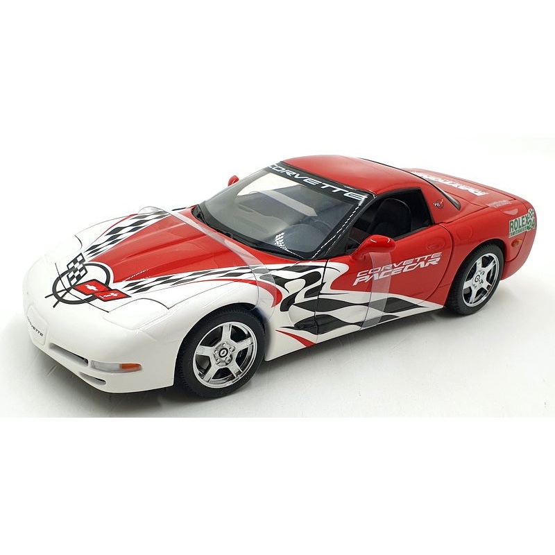 UT 1/18 Scale Diecast DC11123C – Chevrolet Corvette Pace Car – Red/White