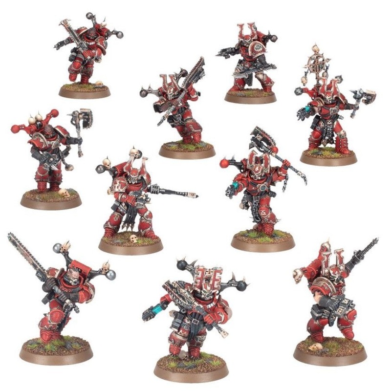 World Eaters: Khorne Berzerkers