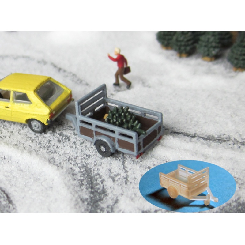 Car Flat bed trailer