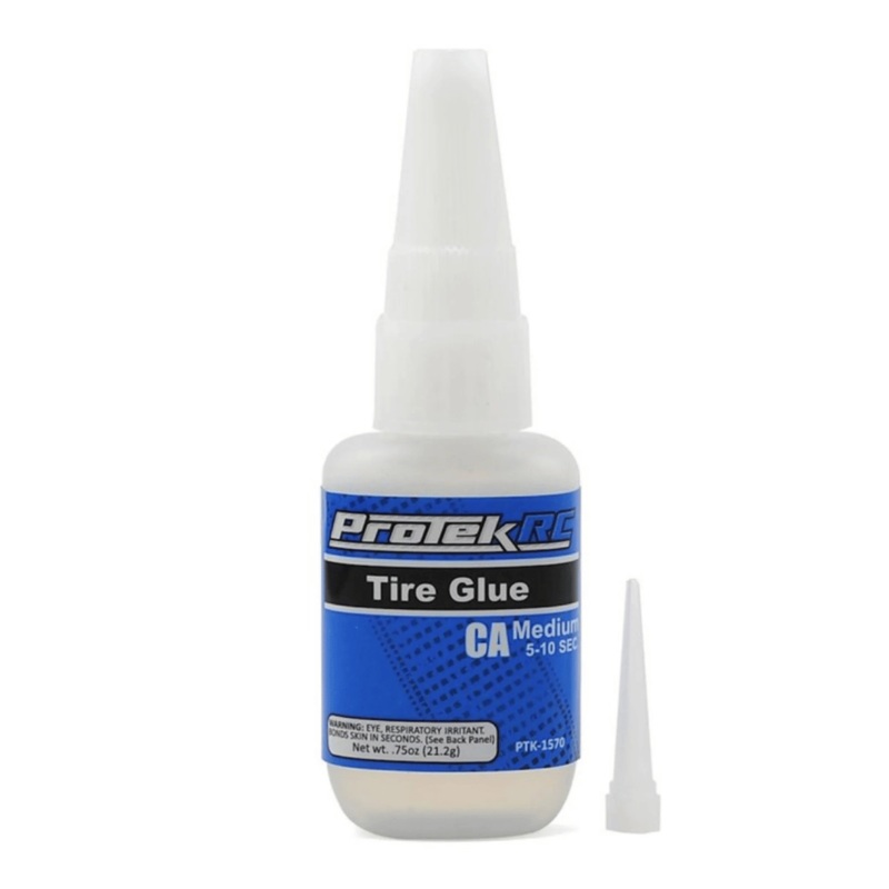 ProTek RC CA Tire Glue w/Glue Tip (Medium) (0.75oz) – PTK-1570