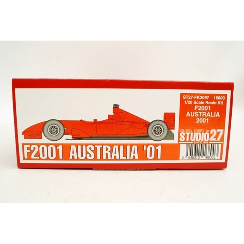 ST27-FK2097 Studio27 1:20 Ferrari F2001 Australia GP 2001 model car kits