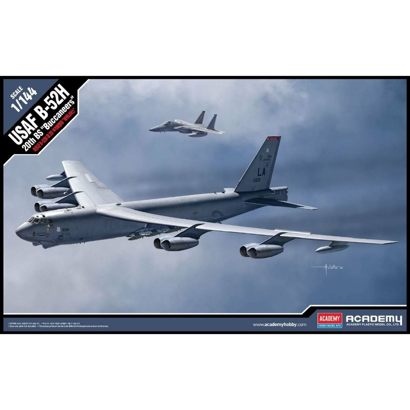 USAF B-52H 20th BS Buccaneers 1/144 #12622 by Acadamy