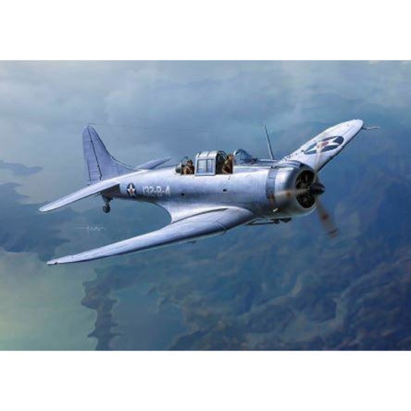 USMC SBD-1 Pearl Harbor 1/48 #12331 by Academy