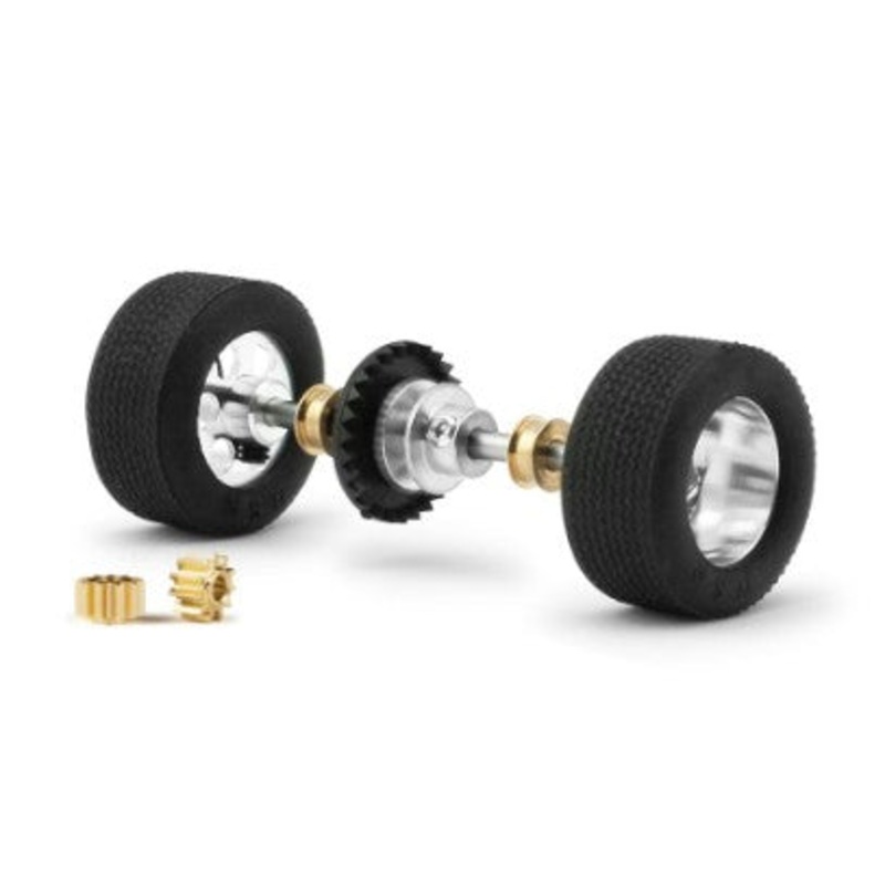 NSR Rear Kit Racing RTR for 1/32 Carrera Classic Cars with EVO3 Gears