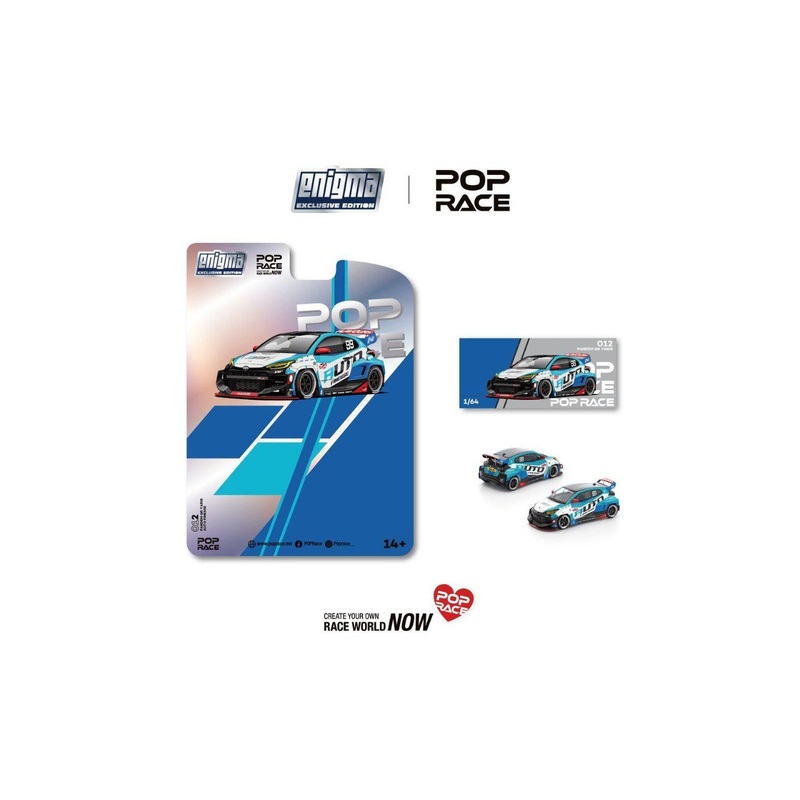 (PRE-ORDER) Pop Race x Enigma 1:64 Pandem Toyota GR Yaris AUTO FINESSE