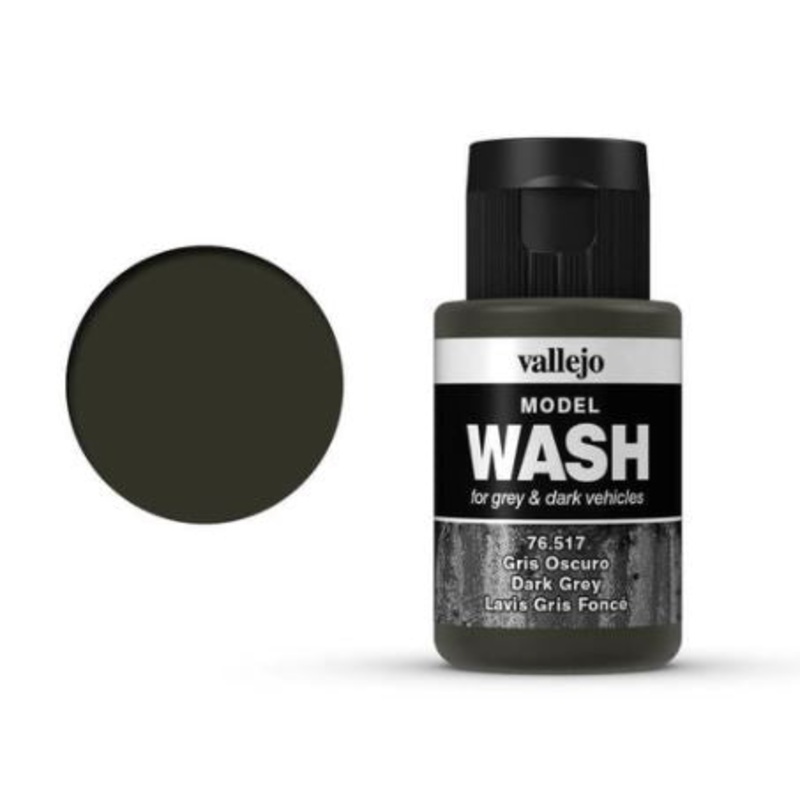 Vallejo 76517 Model Wash – Dark Grey