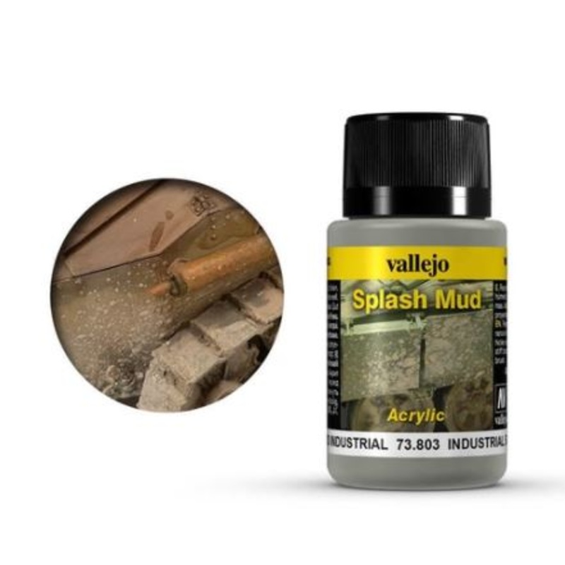 Vallejo 73803 Weathering Effects: Industrial Splash Mud