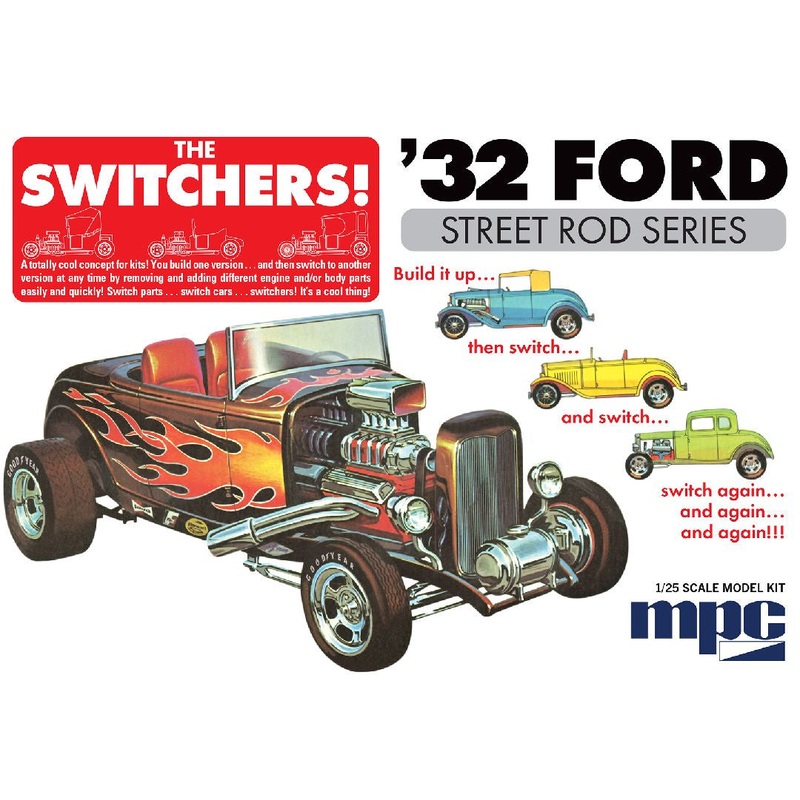 1932 Ford Switchers Roadster/Coupe 1/25 #992 by MPC