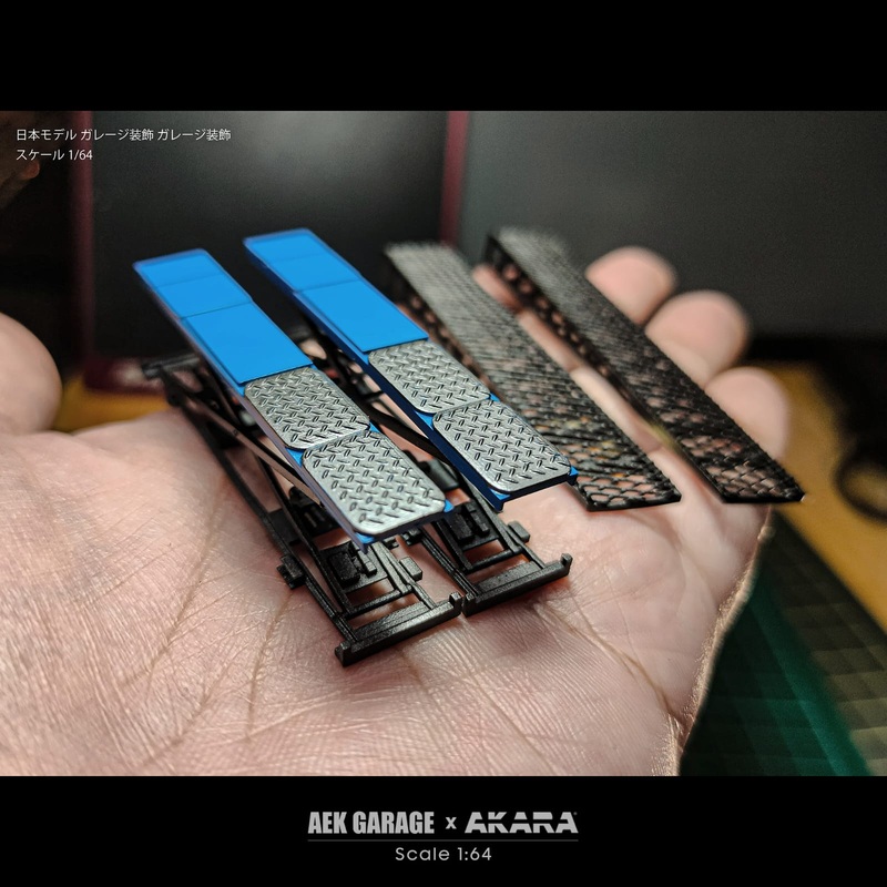 AEK Garage x Akara 1:64 Post Lift