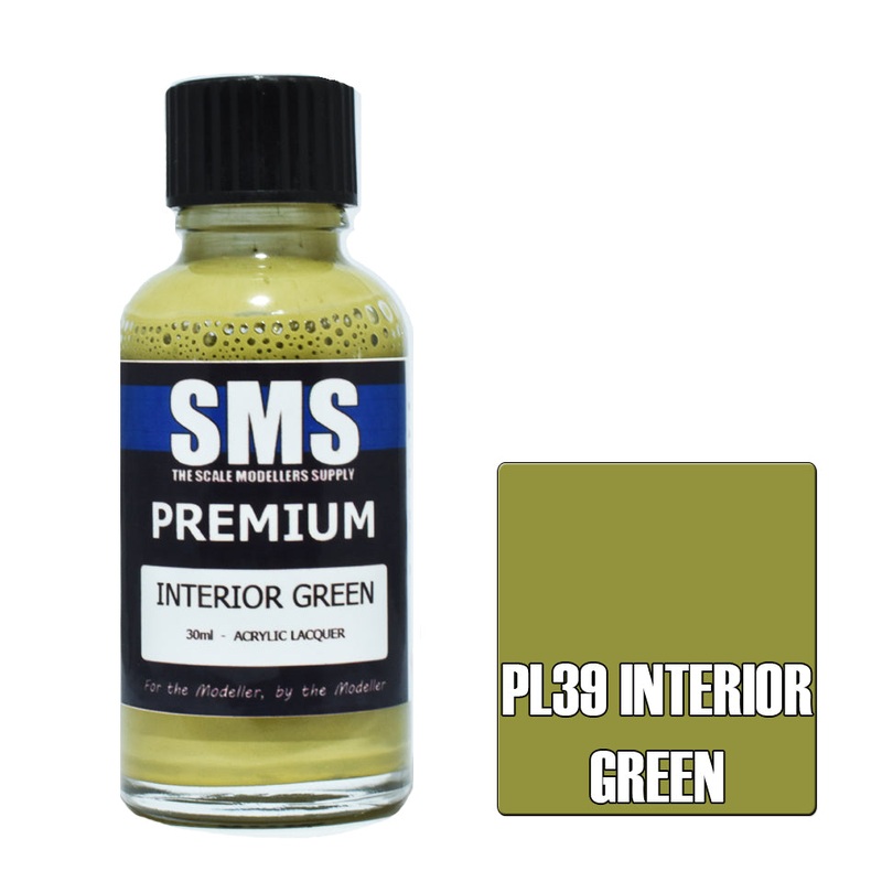 SMS Premium Lacquer – PL39 Interior Green