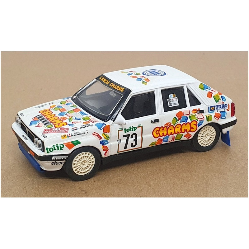 Vitesse 1/43 Scale SM56 – Lancia Delta Charms #73 Rallye D’Italia 1988