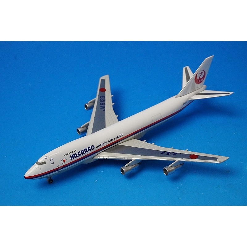 1:500 B747-200F JAL Cargo JA8123 Outer box missing BJE2079 JALUX airplane model