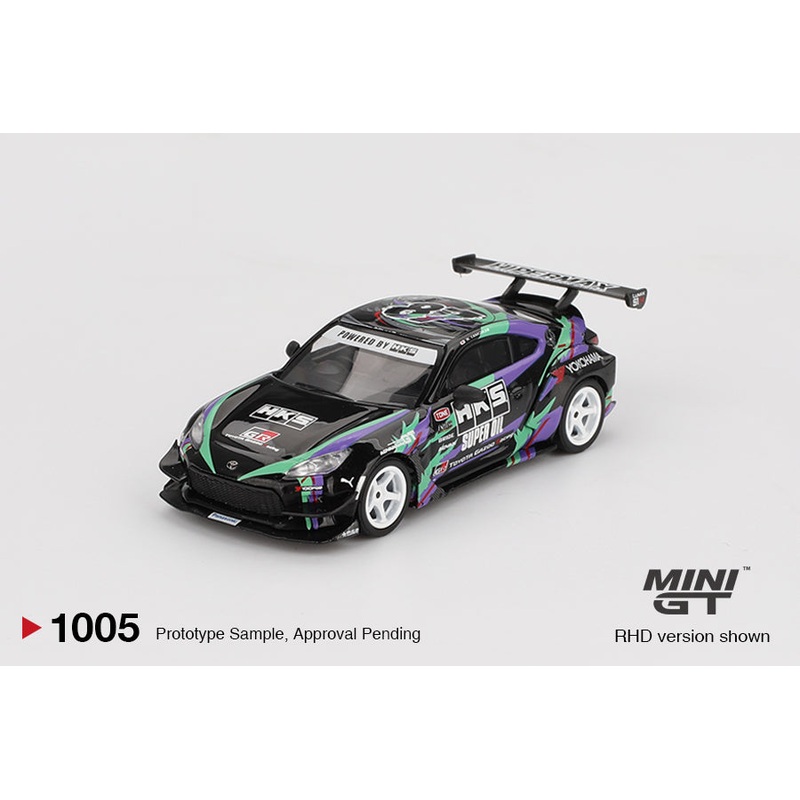 (PRE-ORDER) Mini GT 1:64 Toyota GR86 HKS TYPE R 2022 Tokyo Auto Salon MGT01005-R
