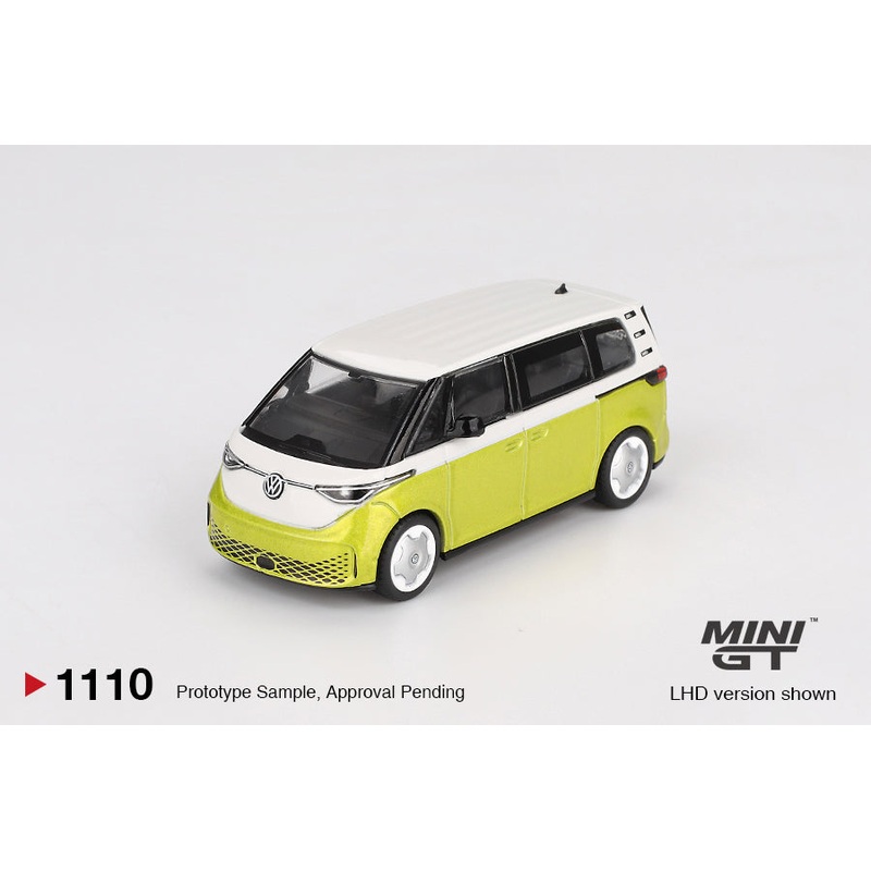(PRE-ORDER) Mini GT 1:64 Volkswagen ID.Buzz Candy White / Pomelo Yellow MGT01110-R