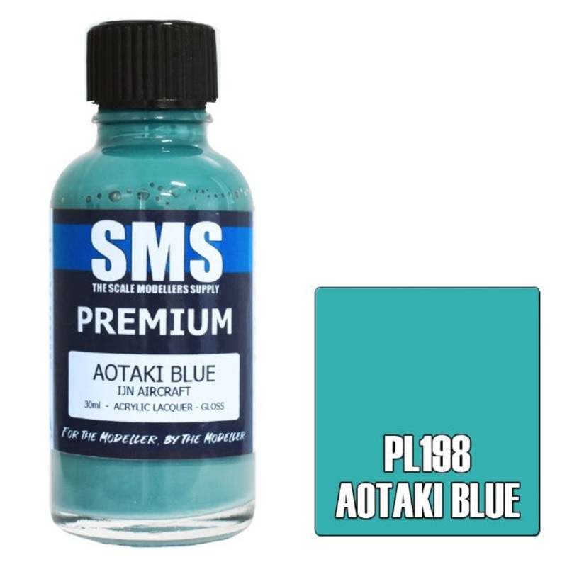 SMS Premium Lacquer – PL198 Aotaki Blue (IJN Aircraft)