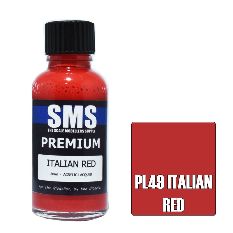 SMS Premium Lacquer – PL49 Italian Red