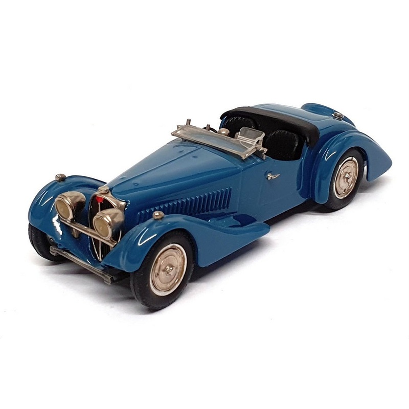 Western Models 1/43 Scale CBT11 – 1938 Bugatti 57 Corsica Tourer – Blue